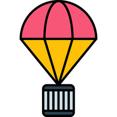 Poster - Parachute Icon