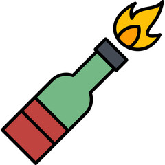 Sticker - Molotov Icon