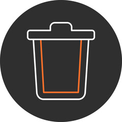 Sticker - Trash Can Icon