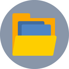 Canvas Print - Files Icon