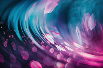 Poster - Speed motion blur. Colorful light trails. Abstract background image. Created with Generative AI technology