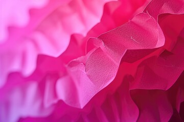 Poster - Pop Up paper craft photography with magenta background texture