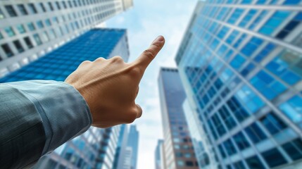 Poster - Moving Upward: Business Progress and Advancement