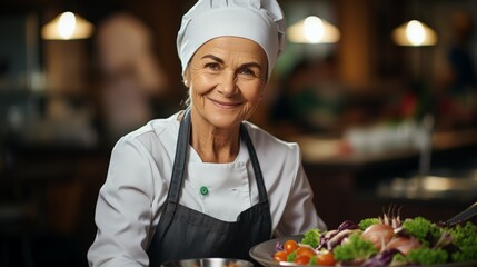 portrait of a chef