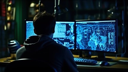Programmers sit in front of the computer and write the source code and make changes to it