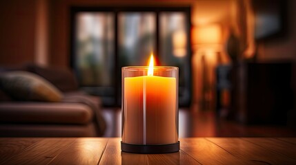 Wall Mural - ambiance candle at home