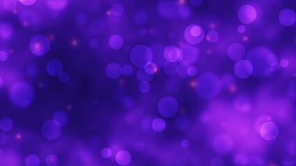 Poster - Blue bokeh ring on an abstract background. Abstract illustration with colorful circle shapes. Abstract light blue background with bokeh effect. 3D rendering. 4K animation.