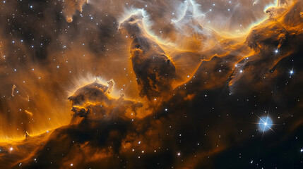 Wall Mural - colorful space galaxy cloud nebula. stary night cosmos. universe science astronomy. supernova backgr