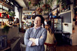 © Davor - Portrait of a smiling male restaurant owner