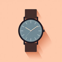 Time Design: Modern Classic Wristwatch Icon
