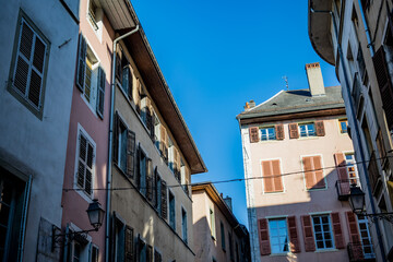 Canvas Print - Dans les rues de Chambéry