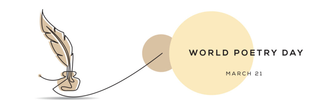 World Poetry Day, held on 21 March.