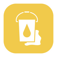 Poster - Water Bucket Icon