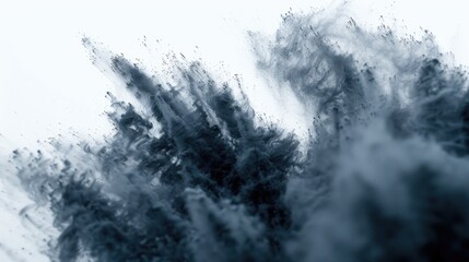 Poster - A black and white photo capturing a jet flying through the air. Suitable for aviation enthusiasts or for illustrating concepts of speed and motion