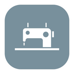 Wall Mural - Sewing Machine Icon