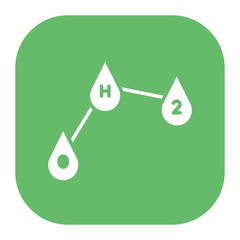 Sticker - H2O Icon