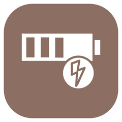 Canvas Print - Battery Icon