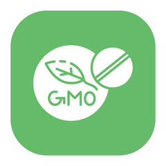 Sticker - No Gmo Icon