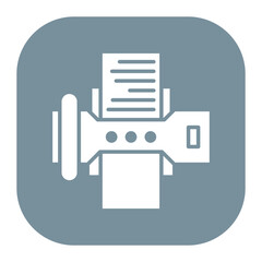 Poster - Fax Icon