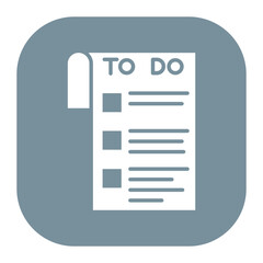 Wall Mural - To Do List Icon