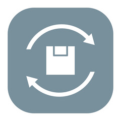 Poster - Return Delivery Icon