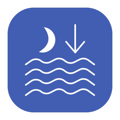 Sticker - Low Tide Icon