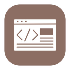 Poster - Web Programming Icon