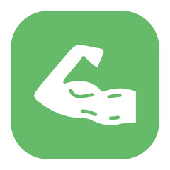 Sticker - Arm Muscle Icon