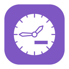 Poster - Clock Icon