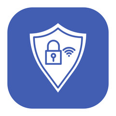 Sticker - Wifi Security Icon