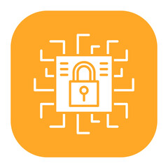 Sticker - Cyber Attack Icon