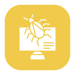 Sticker - Computer Bug Icon