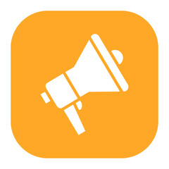 Sticker - Megaphone Icon