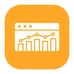 Sticker - Business Growth Icon