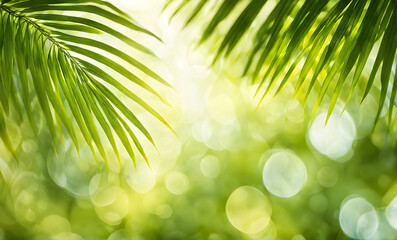 Poster - Summer sunlight bokeh