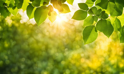 Poster - Summer sunlight bokeh