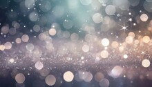 Bokeh Background With Light Glitter And Diamond Dust Subtle Tonal Variations Ai Generated