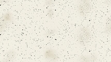 Wall Mural -  a white and black speckled wallpaper with a black and white dot on the left side of the wall and a black dot on the right side of the wall.