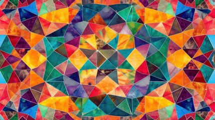 Wall Mural -  a multicolored image of a starburst in the center of the image is a multicolored image of a starburst in the middle of the image.