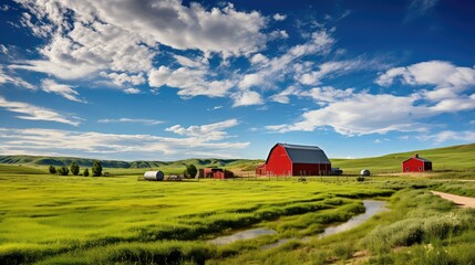 Poster - rural wyoming farm