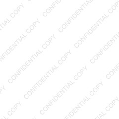 Wall Mural - Confidential Copy watermark on a Transparent Background	