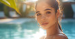 © ClicksdeMexico - Serene Latin Woman Enjoying Day Spa
