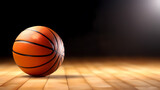 Fototapeta Sport - Basketball background, the charm and magic of basketball