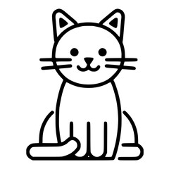 cat outline icon