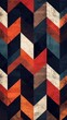 © kramynina - Chevron style colorful background . Vertical background