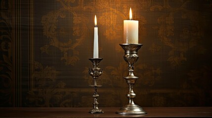 Wall Mural - scented small candle