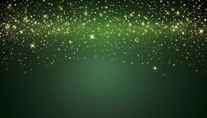 Wall Mural - A abstract background with blurred green particles. Generative AI