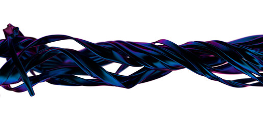 Poster - Seamless Flow: Abstract 3D Blue Seamless Flow: Abstract 3D Blue Wave Illustration for Smooth and Continuous VisualsWave Illustration for Smooth and Continuous Visuals