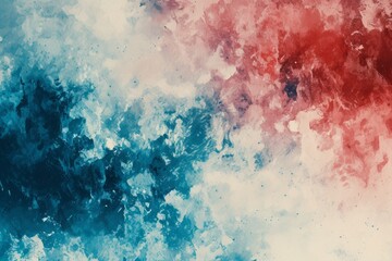  Abstract Vintage Watercolor Texture Artistic Red, Blue, and White Wallpaper Design with Light Pattern Decoration