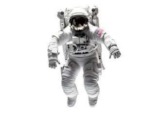 an astronaut in a space suit